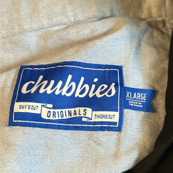 Chubbies Original Stretch Shorts The Dark N' Stormies 7” inseam - Picture 6 of 8